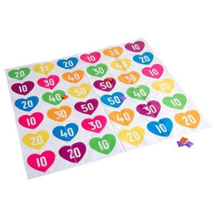 Valentine Floor Mat Toss Game Set