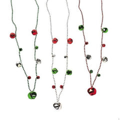 Jingle Bell Beaded Necklaces