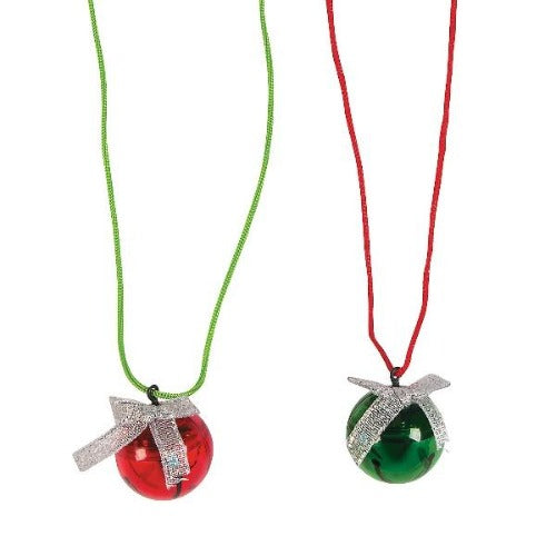 Jingle Bell Light-Up Necklaces