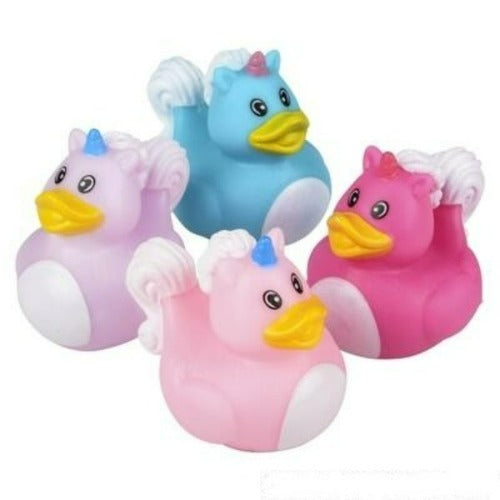 2 Unicorn Rubber Duckies