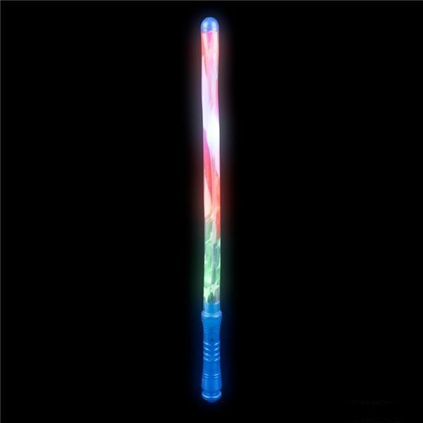 LED Light Up Flashing Patriotic 18" Wand | PartyGlowz