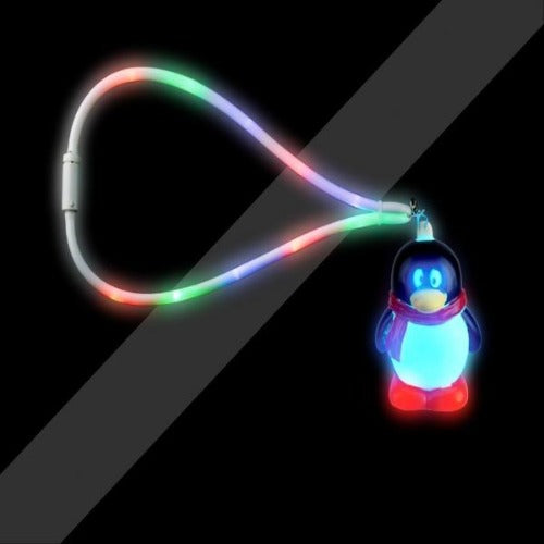 LED Penguin Flashing Lanyard