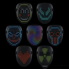 Dynamic Led Gesture Mask