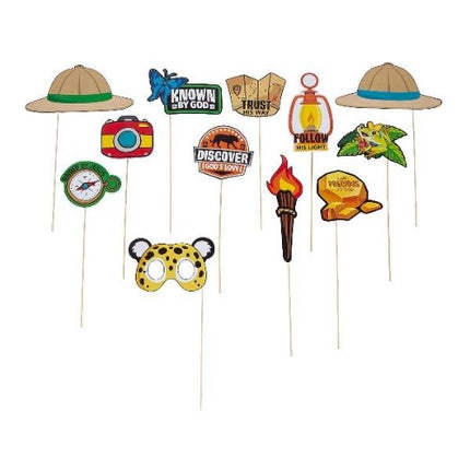 Treasure Hunt VBS Photo Stick Props
