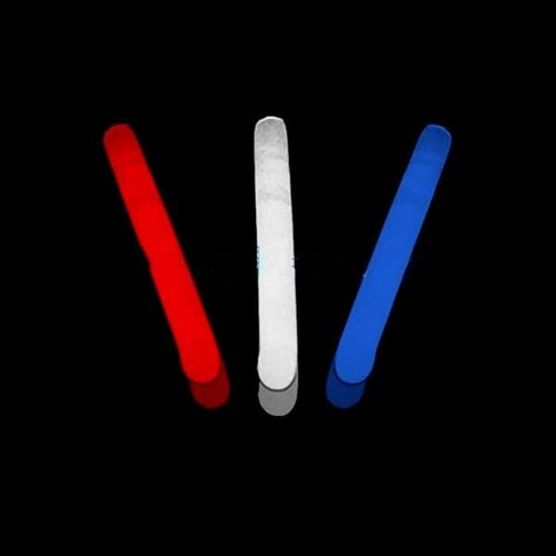 1.5 inch Mini Glow Sticks - Patriotic Colors - Red White Blue