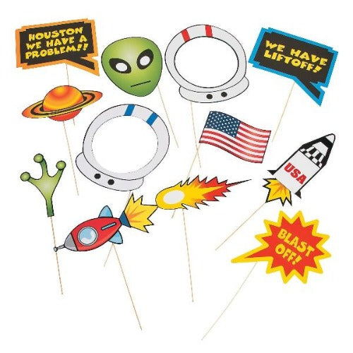 Space Photo Stick Props