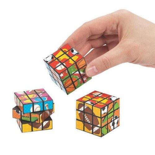 Sports Icon Mini Puzzle Cubes