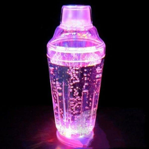 LED Light Up Martini Shaker - Multi Color