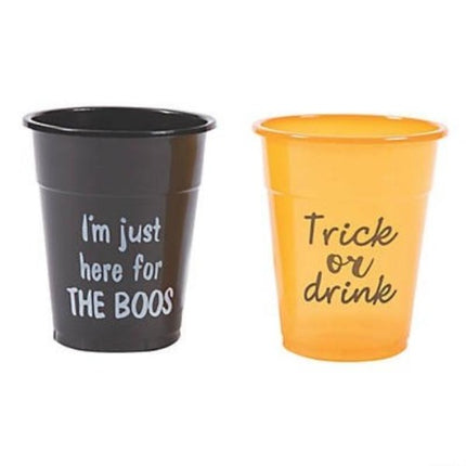 Halloween Party Plastic Cups