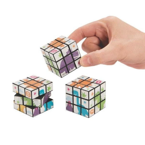 Trendy Dinosaur Mini Puzzle Cubes