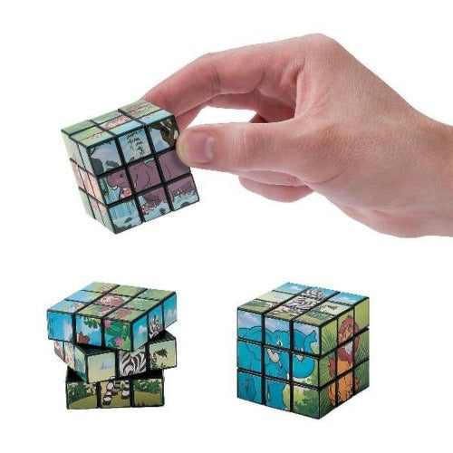 Zoo Animal Mini Puzzle Cubes