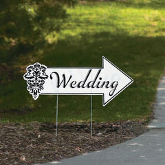 Wedding Directional Yard Sign
