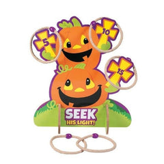 Christian Pumpkin Ring Toss Game Set