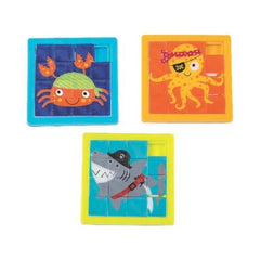 Pirate Animals Slide Puzzles