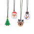 LED Light-Up Christmas Character Necklaces