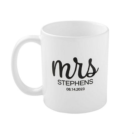 Personalized Mrs Coffee Mug
