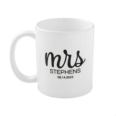 Personalized Mrs Coffee Mug