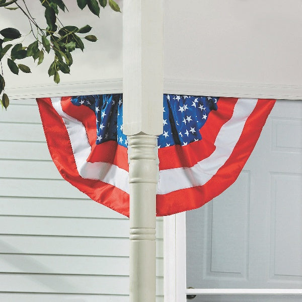 Red, White And Blue Corner Bunting Set