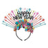 Happy New Year Colorful Spray Headband