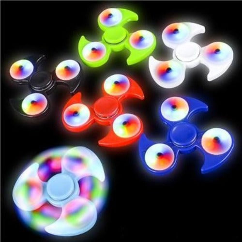 3 Light Up Ninja Hand Spinner - Pack of 12 Spinners