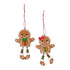 Dangle-Leg Gingerbread Cookie Resin Christmas Ornaments