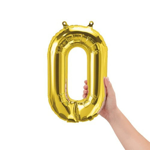 16  Letter O - Gold (Air-Fill Only)