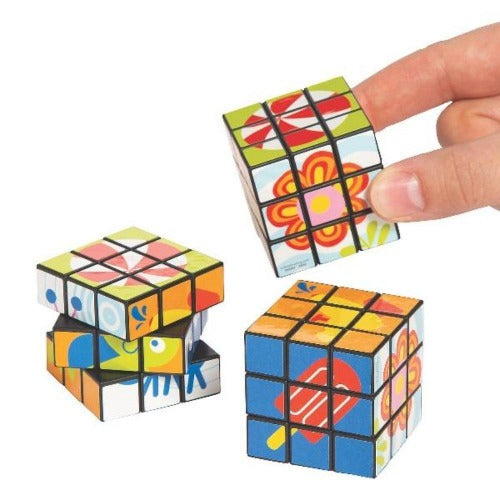 Snappy Spring Puzzle Cubes