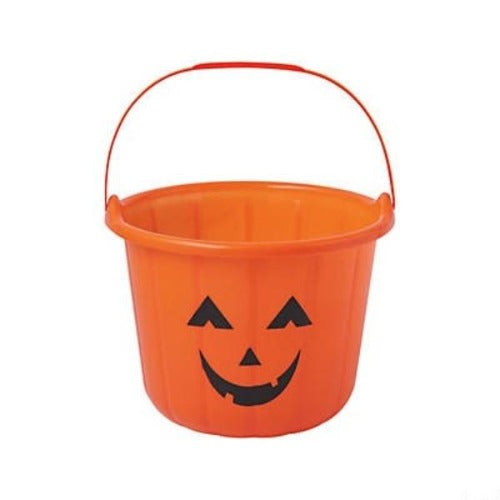 Jack-O-Lantern Trick-or-Treat Buckets