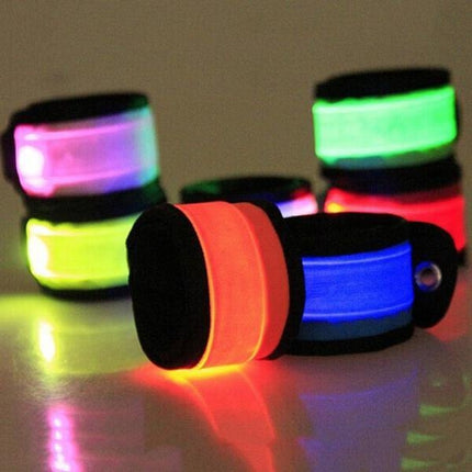 LED Light Up Slap Bracelet 1 Pc