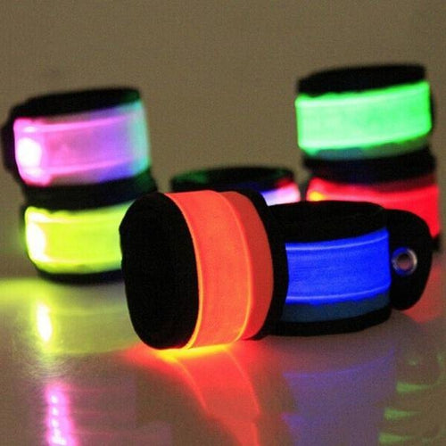 LED Light Up Slap Bracelet 1 Pc