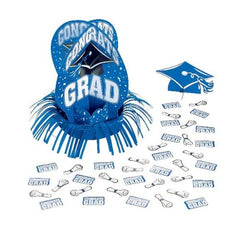 Blue Graduation Table Decorating Kit