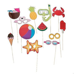 Summer Fun Photo Stick Props