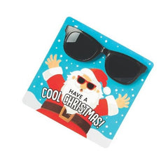 Cool Santa Glasses with Card