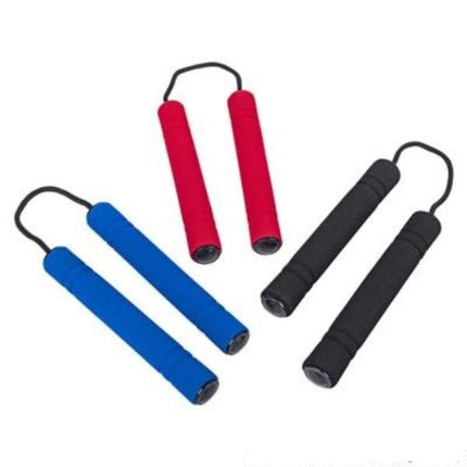 8.25" Foam Nunchucks - Safe Foam Toy Nunchucks for Kids - Assorted Colors (12 Pack)