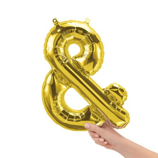 16  Ampersand - Gold (Air-Fill Only)