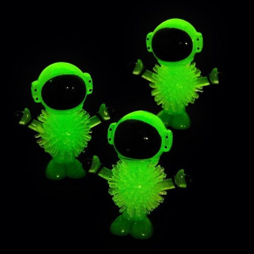 Glow in the Dark Space Astronaut Porcupine Characters