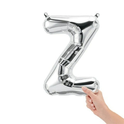 16  Letter Z - Silver (Air-Fill Only)