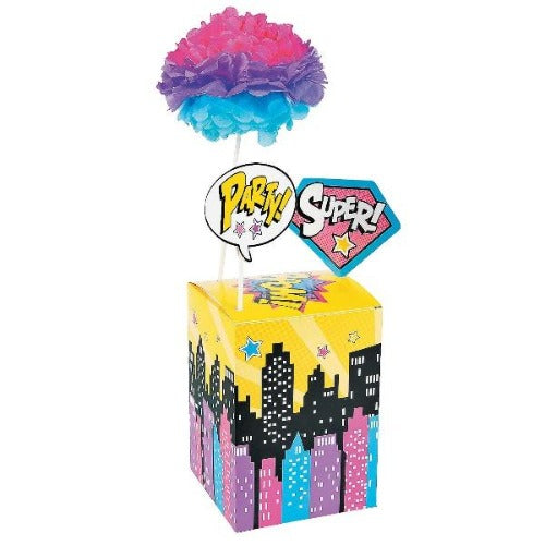 Superhero Girl Centerpiece