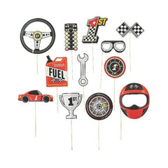 Race Car Photo Stick Props