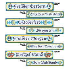 Oktoberfest Sign Cutouts