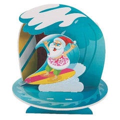 Luau Santa Centerpiece