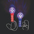 Light Up Patriotic Wand Necklaces - 6 Per Pack | PartyGlowz