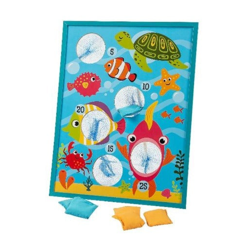 Tropical Fish Bean Bag Toss Game Set