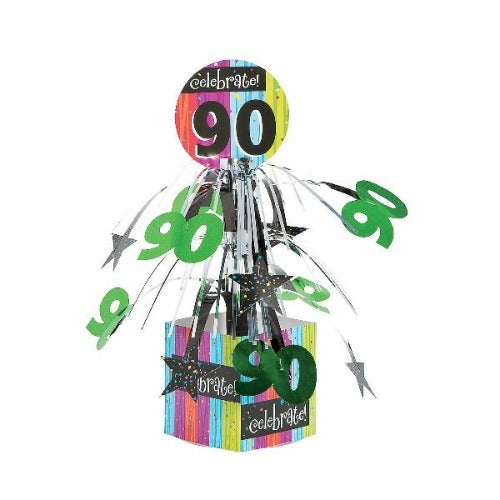 Celebrate Milestone 90th Birthday Centerpiece