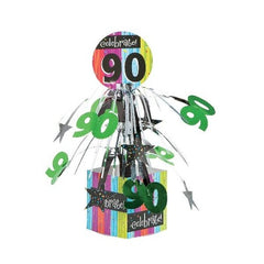 Celebrate Milestone 90th Birthday Centerpiece