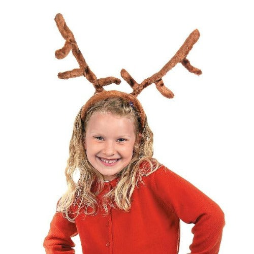 Plush Reindeer Antlers Headbands