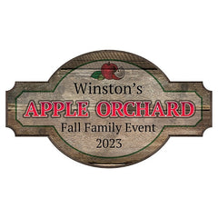 Personalized Apple Orchard Arch Sign