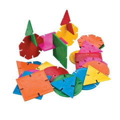 Geometric Connecting Shapes Building Blocks Set