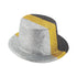 Black Silver & Gold Glitter Top Hats