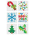 Christmas Glitter Temporary Tattoos